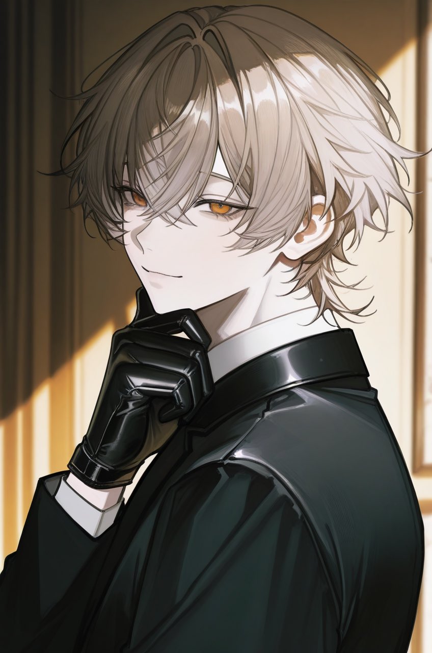 黒手袋の調